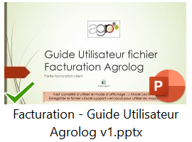 Fichier PowerPoint expliquant l'utilisation du TMS sur la partie facturation